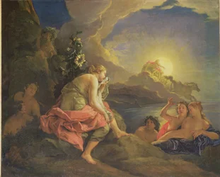 Clytie transformado em um girassol, 1688